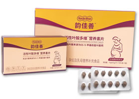 韵佳善活性叶酸多维营养素片，特殊膳食