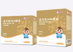 金贝定DHA藻油，复配DHA+亚麻籽油