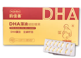 韵佳善DHA藻油凝胶糖果